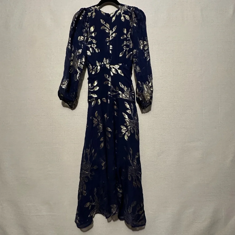 NWT Delfi Collective 100% Silk Dress - size XS - Picture 3 of 7